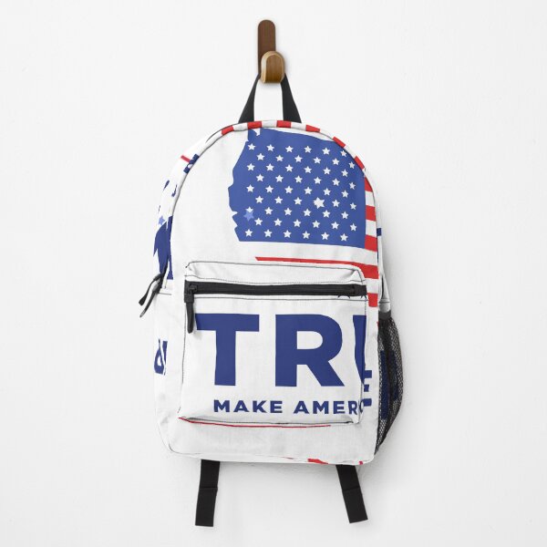 Item preview, America Free Donald Trump Republican Support Political Patriotic American Flag designed and sold by SaadEtta.