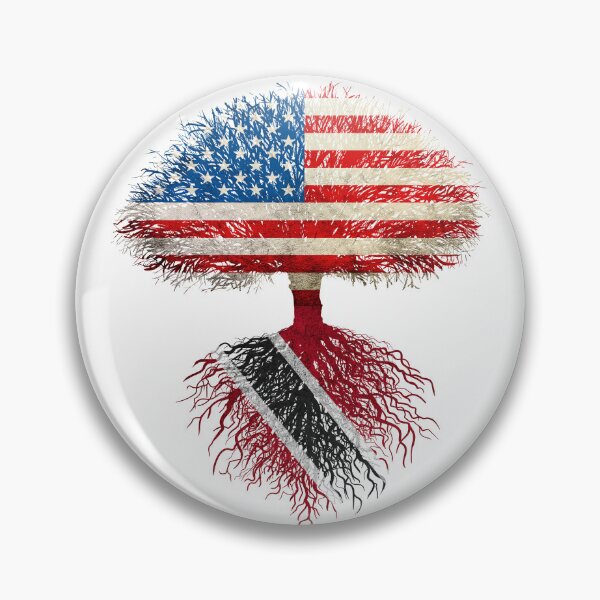 Item preview, American Flag Trinidad Roots Trinidad and Tobago Flag T-Shirt, Trinidad , Trinidad Gifts, Trinidad Present, Trinidad and Tobago Birthday, Trinidad Pride Gifts designed and sold by Fun-World.