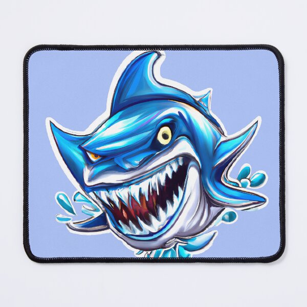 Item preview, Cool Blue Shark designed and sold by TheScruffyGoose.