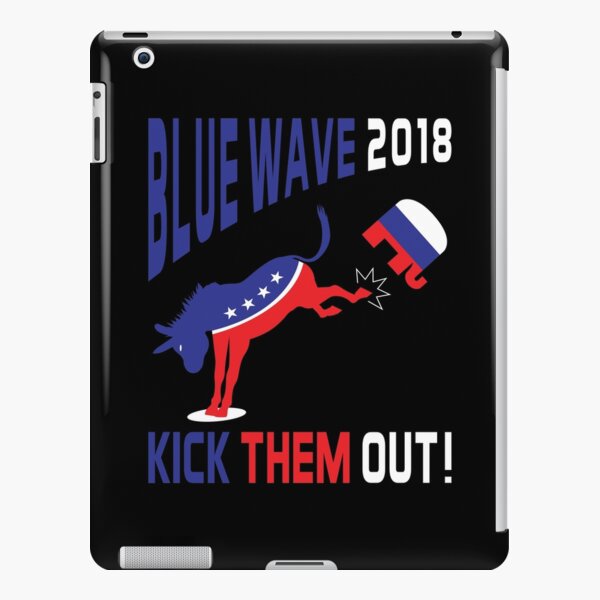 Blue Wave 2018 Kick Them Out iPad Snap Case