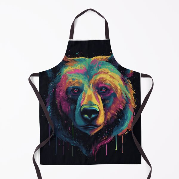 Item preview, Rainbow Bear Head designed and sold by frogg136.