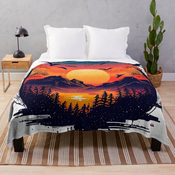Item preview, Stunning Landscape Sunset - Bring the Beauty of Nature into Your Home designed and sold by CinEmmaDesign.