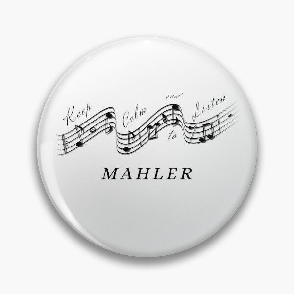 Item preview, Gustav Mahler - Keep calm and listen to - Best Classical Music Composer designed and sold by Vintage-TM.