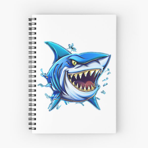 Item preview, Cool Blue Shark designed and sold by TheScruffyGoose.