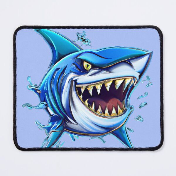 Item preview, Cool Blue Shark designed and sold by TheScruffyGoose.