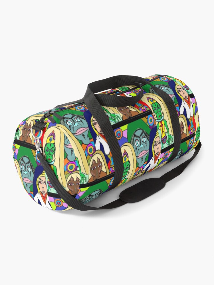 Thumbnail 1 of 3, Duffle Bag, whose pulling the strings designed and sold by wormink.