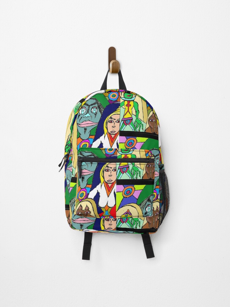 Thumbnail 1 of 3, Backpack, whose pulling the strings designed and sold by wormink.