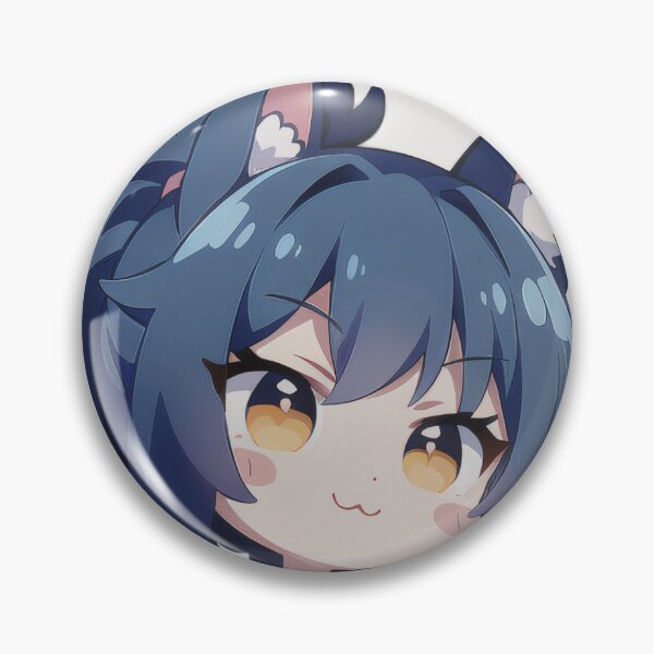 Item preview, A Beautiful Cute Chibi Bat Girl Sticker Very Kawaii designed and sold by HikariAtelier.