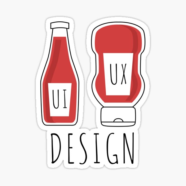 Item preview, User Experience Design - UI vs UX Designer designed and sold by knapst.