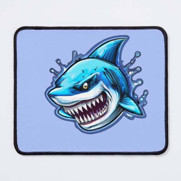 Item preview, Cool Blue Shark designed and sold by TheScruffyGoose.