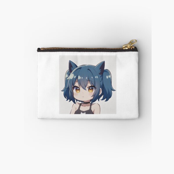 Item preview, A Beautiful Cute Chibi Bat Girl Sticker Very Kawaii designed and sold by HikariAtelier.