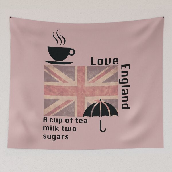 Item preview, Love England - Fun British Gift - English Tea - English Food Shirt - English Tea Mug designed and sold by happygiftideas.