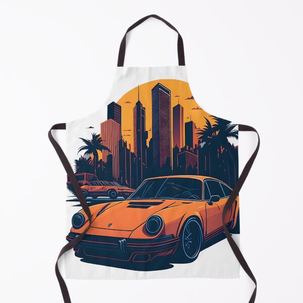 Item preview, Retro Porsche in Colorful Shades - Photorealistic Vector Image designed and sold by AndyNgn.