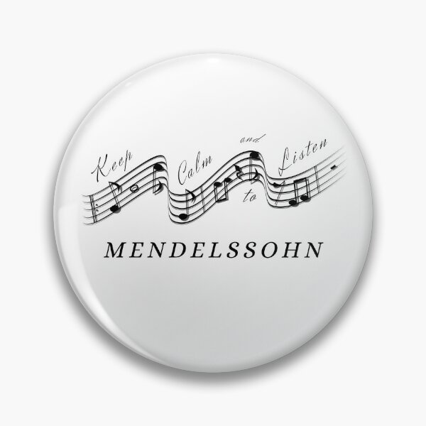 Item preview, Felix Mendelssohn Bartholdy - Keep calm and listen to - Best Classical Music Composer designed and sold by Vintage-TM.