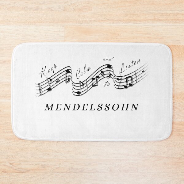 Item preview, Felix Mendelssohn Bartholdy - Keep calm and listen to - Best Classical Music Composer designed and sold by Vintage-TM.