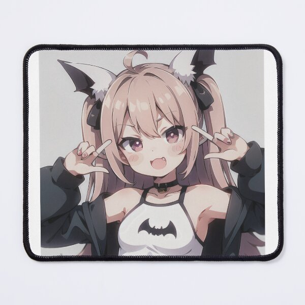Item preview, A Beautiful Cute Chibi Bat Girl Sticker Very Kawaii designed and sold by HikariAtelier.