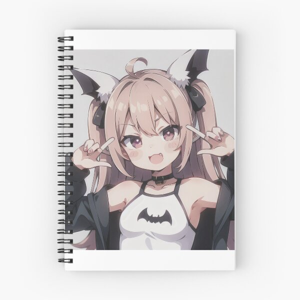 Item preview, A Beautiful Cute Chibi Bat Girl Sticker Very Kawaii designed and sold by HikariAtelier.