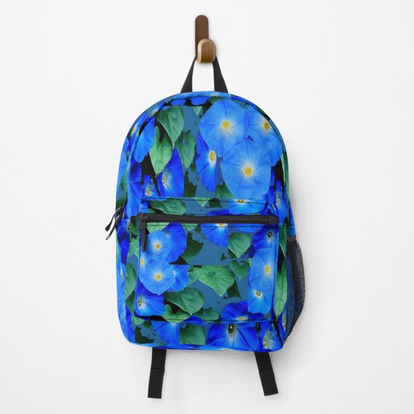 Item preview, BLUE MORNING GLORY FLOWER PATTERNS ABSTRACT ART designed and sold by sharlesart.