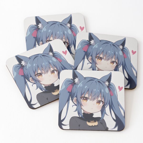 Item preview, A Beautiful Cute Chibi Bat Girl Sticker Very Kawaii designed and sold by HikariAtelier.