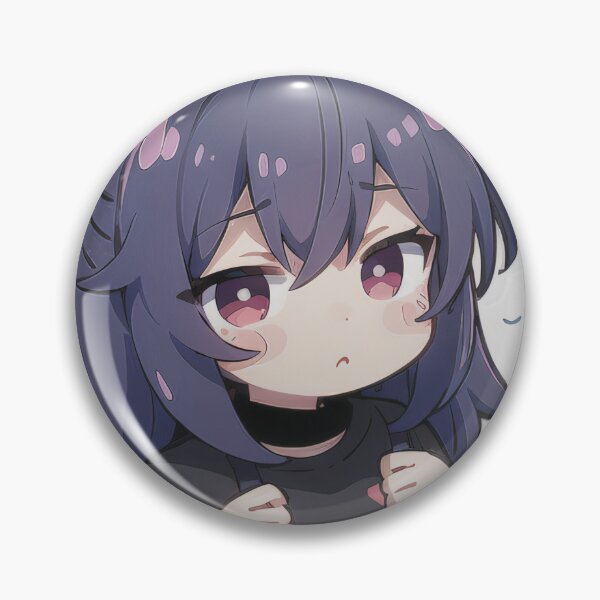 Item preview, A Beautiful Cute Chibi Bat Girl Sticker Very Kawaii designed and sold by HikariAtelier.