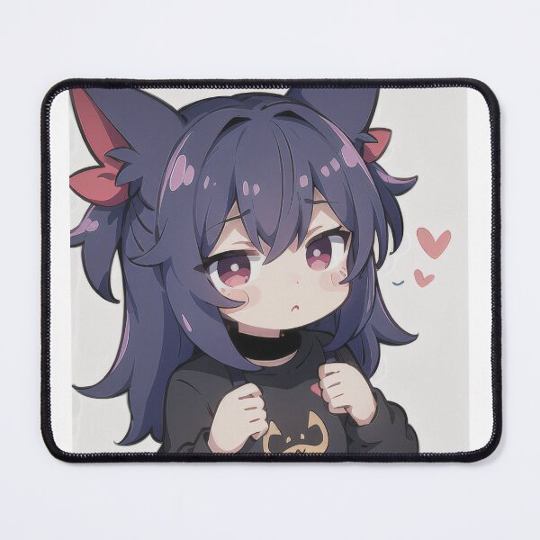 Item preview, A Beautiful Cute Chibi Bat Girl Sticker Very Kawaii designed and sold by HikariAtelier.