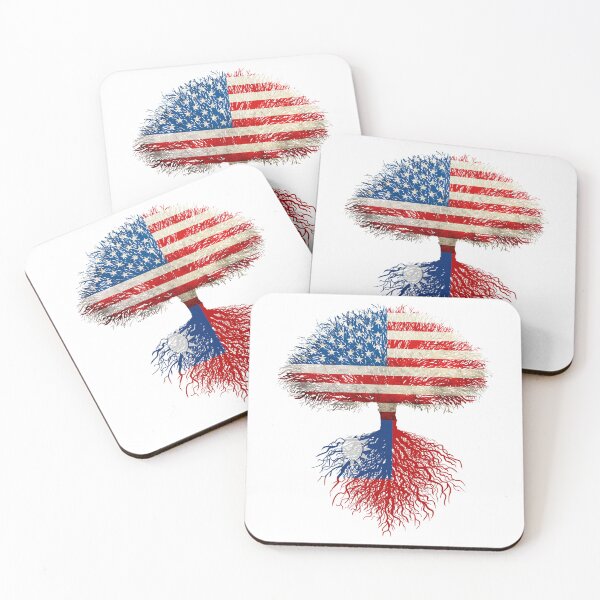 Item preview, Taiwanese Roots American Grown Taiwan Design Men Women Kids - American Flag Taiwanese Roots designed and sold by Fun-World.