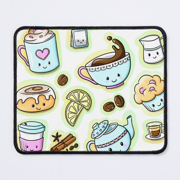Item preview, Tea and Coffee Sticker Pack designed and sold by Laura-D-Art.