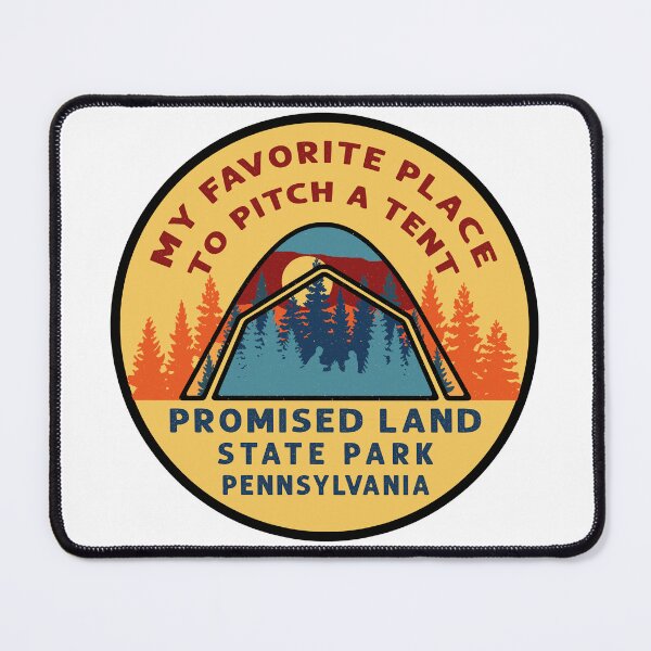 Item preview, Promised Land State Park Tent Patch designed and sold by VanyaKar.