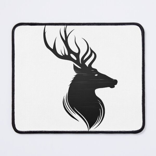 Item preview, black deer head designed and sold by Rim0204.