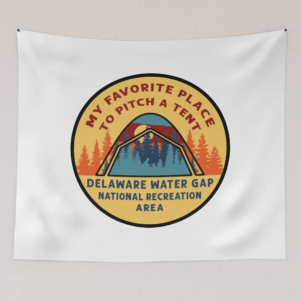 Item preview, Delaware Water Gap NRA Tent Patch designed and sold by VanyaKar.