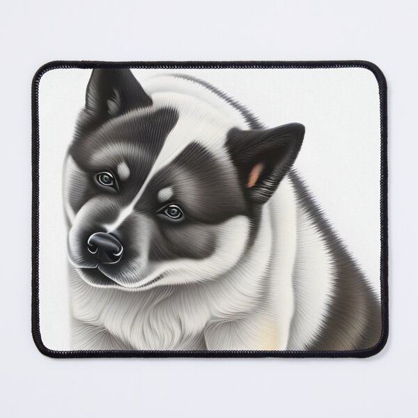 Item preview, Cute Akita puppy, charcoal drawing, Ai Generated Art  designed and sold by ACC .