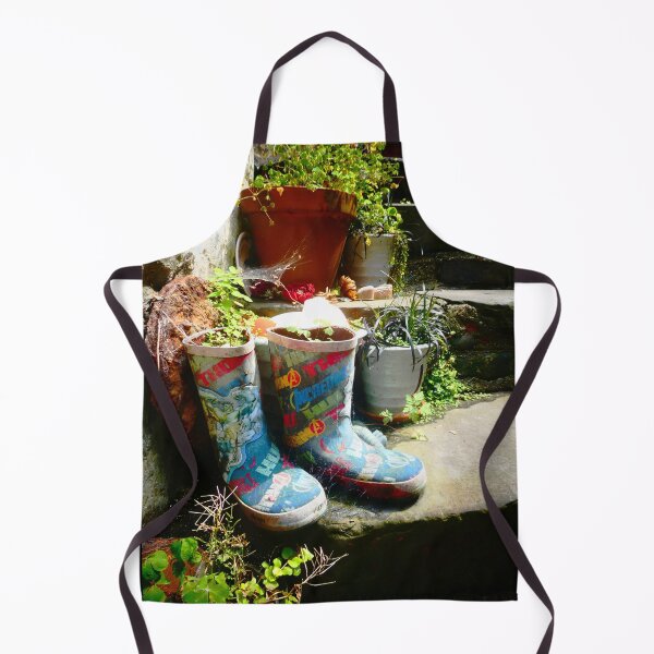 Item preview, Clovelly Wellie. Old boots as outside decor in the quintessential English seaside resort. designed and sold by JonDelorme.