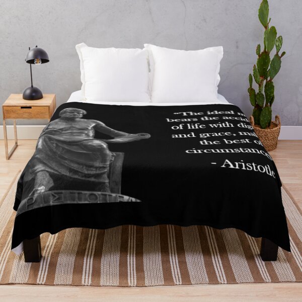 Item preview, Aristotle Quote - The Ideal Man designed and sold by Reed-Inc.