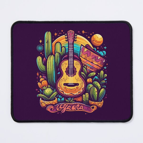 Item preview, Cinco de Mayo Design with Guitar and Cactus and sombrero designed and sold by Branjos.