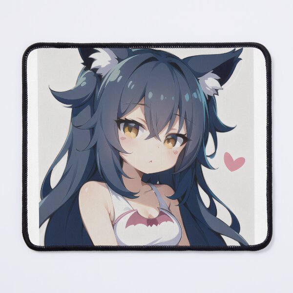 Item preview, A Beautiful Cute Chibi Bat Girl Sticker Very Kawaii designed and sold by HikariAtelier.