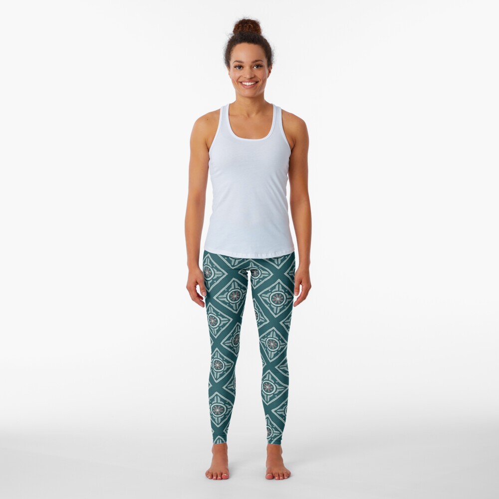 Tribal Pattern Workout Leggings For Women | International Society of  Precision Agriculture