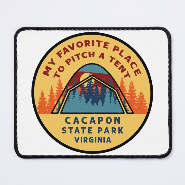 Item preview, Capacon State Park Virginia Tent Patch designed and sold by VanyaKar.
