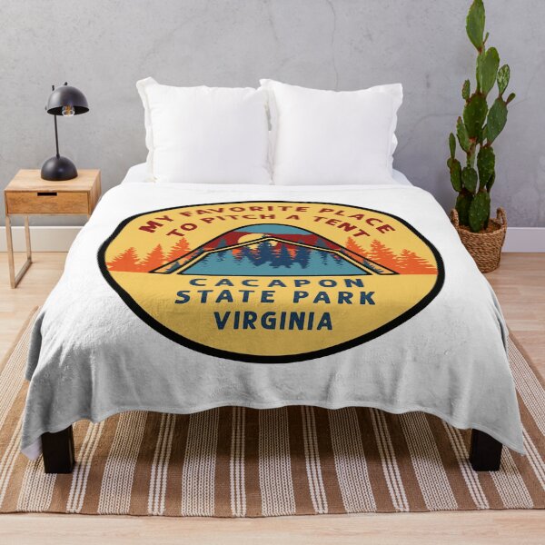 Item preview, Capacon State Park Virginia Tent Patch designed and sold by VanyaKar.