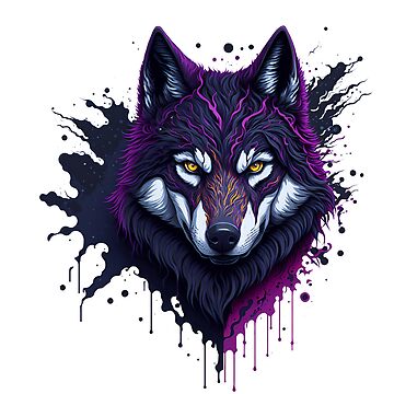 Brand New Wolf Art Board Print for Sale by brandnewmerch