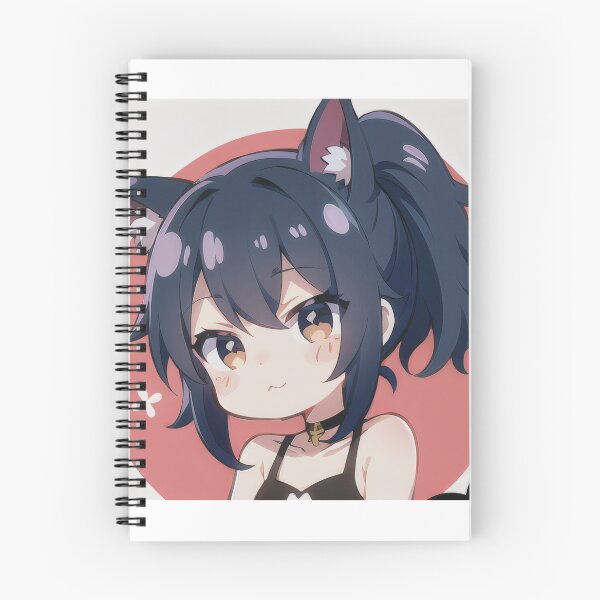 Item preview, A Beautiful Cute Chibi Bat Girl Sticker Very Kawaii designed and sold by HikariAtelier.