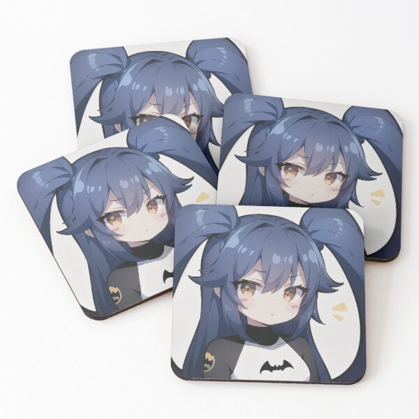 Item preview, A Beautiful Cute Chibi Bat Girl Sticker Very Kawaii designed and sold by HikariAtelier.