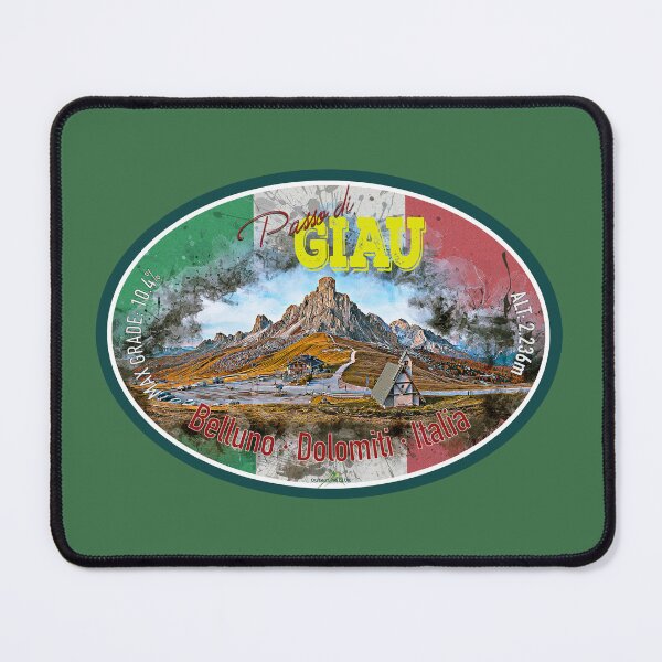Item preview, Passo di Giau Italia Giau Pass Italy Dolomites Sticker T-Shirt 03 designed and sold by OuterShellUK.