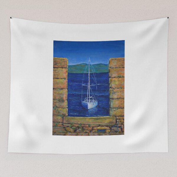 Item preview, Oil Painting - Corfu 16" x 12"  designed and sold by Igor Pozdnyakov.