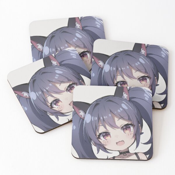 Item preview, A Beautiful Cute Chibi Bat Girl Sticker Very Kawaii designed and sold by HikariAtelier.