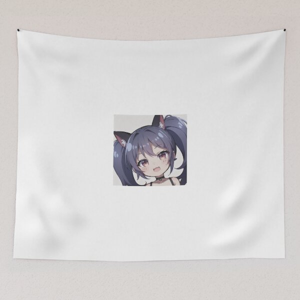 Item preview, A Beautiful Cute Chibi Bat Girl Sticker Very Kawaii designed and sold by HikariAtelier.