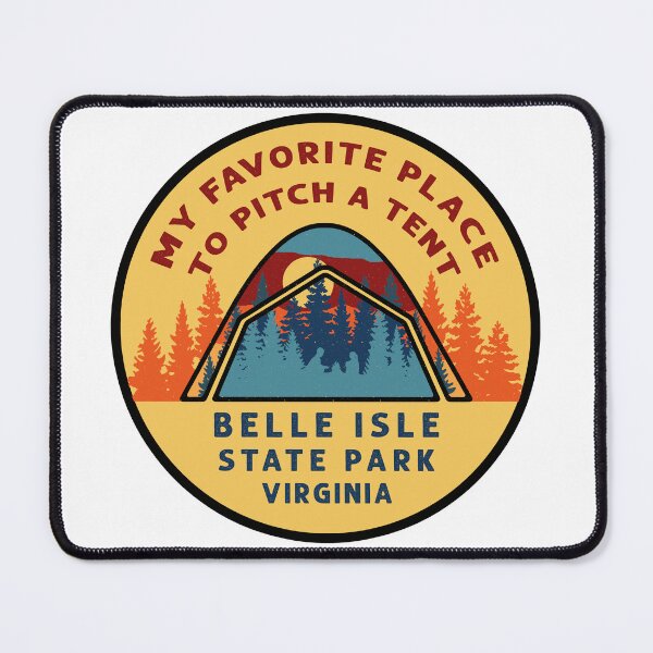 Item preview, Belle Isle State Park Virginia Tent Patch designed and sold by VanyaKar.