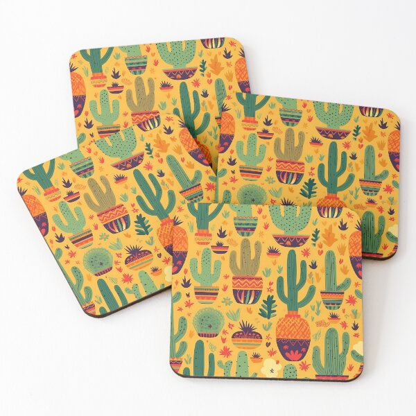 Item preview, Cinco de Mayo pattern with cactus and plants designed and sold by Branjos.