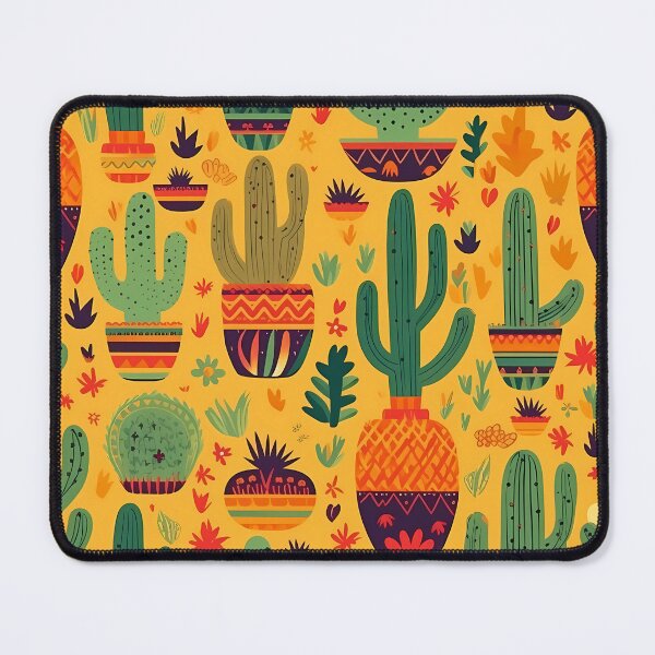 Item preview, Cinco de Mayo pattern with cactus and plants designed and sold by Branjos.