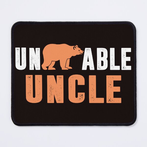Item preview, UnBEARable Uncle Puns Funny Humor For Uncles designed and sold by KellySX.