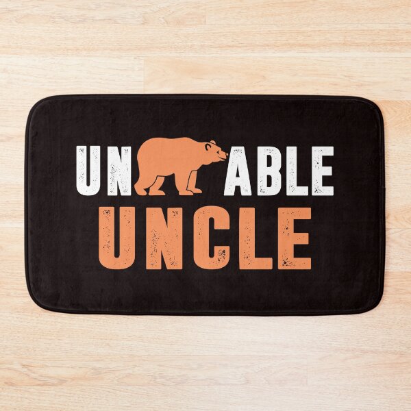 Item preview, UnBEARable Uncle Puns Funny Humor For Uncles designed and sold by KellySX.